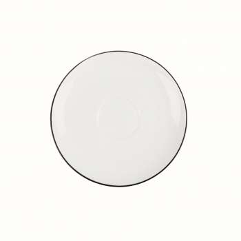 Podšálek k hrnku na espresso Decora - porcelánový, průměr 13 cm, 1 ks