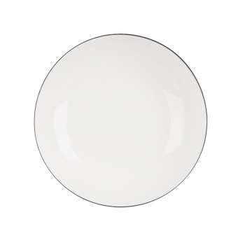 Talíř hluboký Decora - porcelánový, průměr 20,2 cm, 1 ks