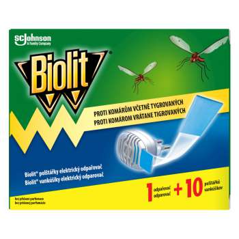 Biolit elektrický odpařovač se suchou náplní - 1+10 ks