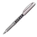 Permanentní popisovač Centropen 2670 - kulatý hrot, stříbrný