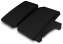 Podpěra nohou Connect IT For Health DoubleLegPad – černá