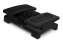 Podpěra nohou Connect IT FOR HEALTH DoubleLegPad PRO – černá