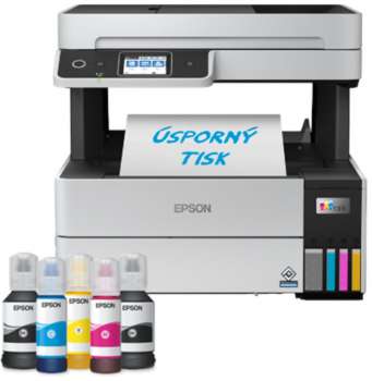 Tanková multifunkční tiskárna Epson EcoTank L6499 – A4, barevný tisk, šedá