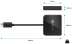 Externí USB-C hub Connect IT – 3v1 (USB-C, USB-A, HDMI), černý