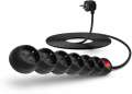Prodlužovací kabel Connect IT 6 PowerRex – 230 V, 6 zásuvek, 5 m, s vypínačem, černý