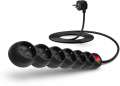 Prodlužovací kabel Connect IT 6 PowerRex – 230 V, 6 zásuvek, 3 m, s vypínačem, černý