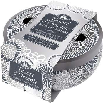 Aroma svíčka Tesori d'Oriente - White musk, 200 g