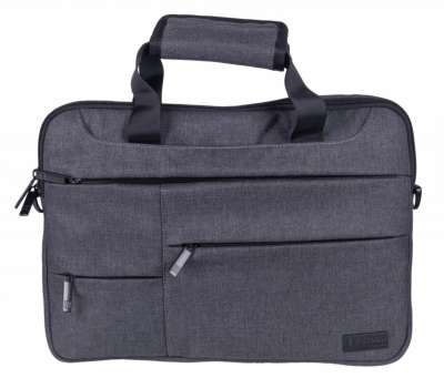 Brašna na notebook Donau Travel Budapest – 14", 3 l, šedá