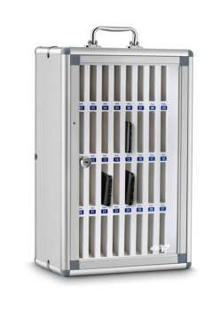 Box na mobilní telefony Mobisafe - pro 36 ks, šedý