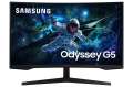 Počítačový herní monitor Samsung Odyssey G55C – 32", VA, QHD 2560 x 1440, 165 Hz, zakřivený, černý