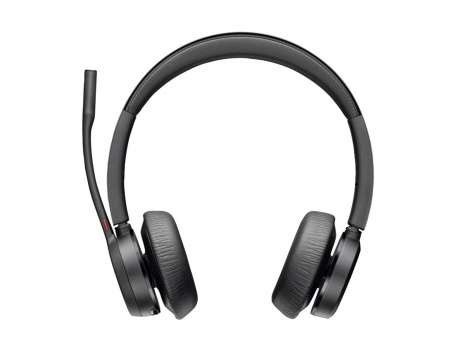 Bezdrátová náhlavní souprava HP Poly Voyager 4320 – stereo, výdrž 24 h, černá