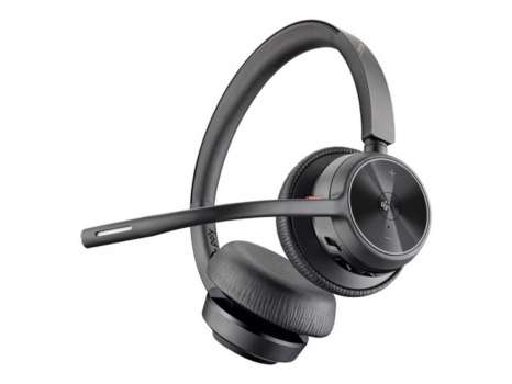 Bezdrátová náhlavní souprava HP Poly Voyager 4320-M – stereo, certifikace Teams, výdrž 24 h, černá