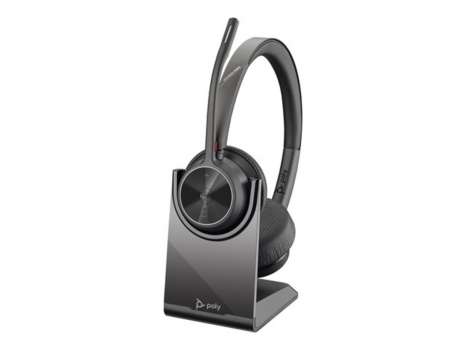 Bezdrátová náhlavní souprava HP Poly Voyager 4320-M – USB-C, stereo, Teams, výdrž 24 h, černá