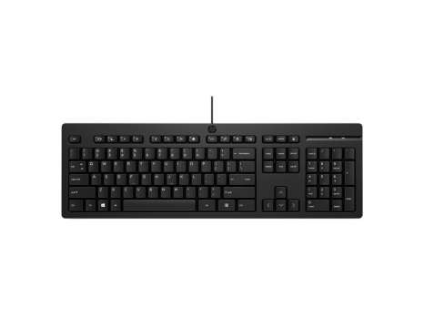 Klávesnice HP 125 G2 – USB, CZ/slovenská, černá