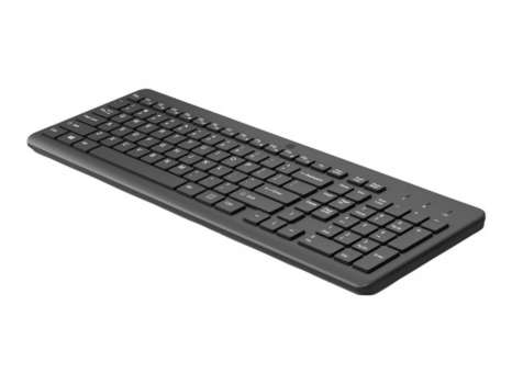 Bezdrátová klávesnice HP 225 – 2,4 GHz, CZ/SK, černá