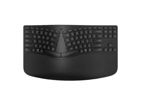 Ergonomická bezdrátová klávesnice HP 965 – CZ/SK, Bluetooth, černá