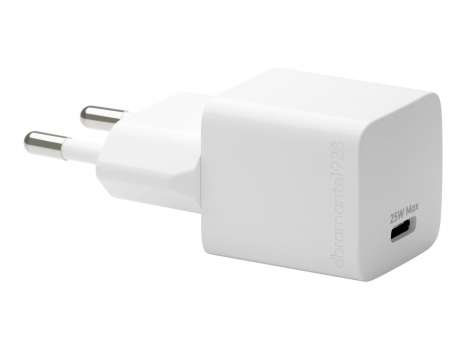 Síťový nabíjecí adaptér dbramante1928 Re-charge – 25 W, PD, USB-C, bílý