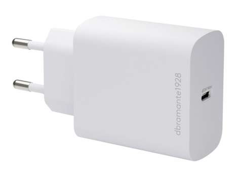Síťový nabíjecí adaptér dbramante1928 re-charge – 45 W, 3 A, USB-C, bílý