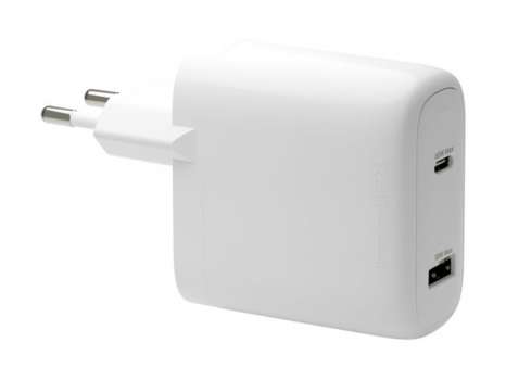 Síťový nabíjecí adaptér dbramante1928 re-charge – 65 W, 2 výstupy, bílý