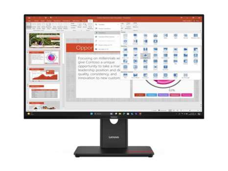 Počítačový monitor Lenovo ThinkVision T27-40 – 27", IPS, FHD 1920 x 1080, 120 Hz, černý