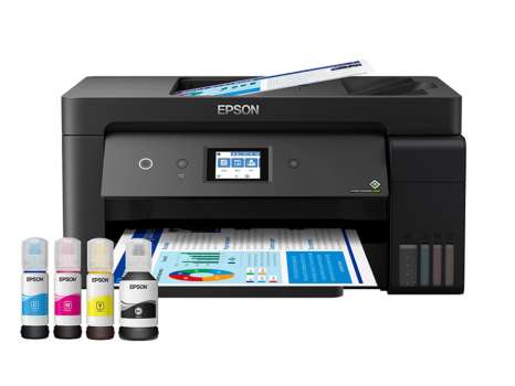 Inkoustová tanková multifunkční tiskárna Epson EcoTank L14150 – A3+, barevný tisk, duplex, černá