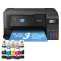 Inkoustová tanková multifunkční tiskárna Epson EcoTank L3560 – A4, barevný tisk, černá