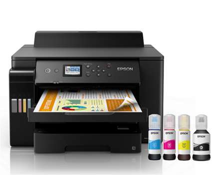 Inkoustová tanková tiskárna Epson EcoTank L11160 – A3+, barevný tisk, duplex, černá