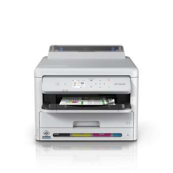 Inkoustová tiskárna Epson WorkForce WF-C5390DW – A4, barevný tisk, duplex, bílá