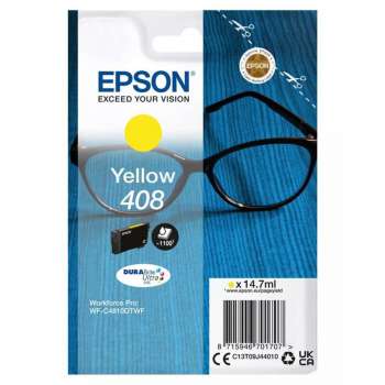 Cartridge Epson 408 DURABrite Ultra ( C13T09J44010   ) - žlutá