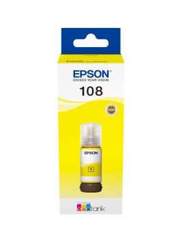 Inkoust Epson 108 EcoTank - žlutý