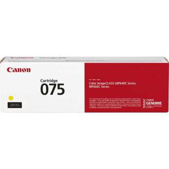 Toner Canon 075 Y - žlutá