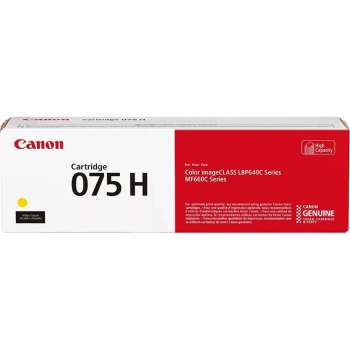 Toner Canon 075H Y - žlutá