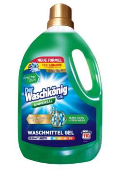 Gel na praní Waschkönig – 110 dávek, 3,305 l