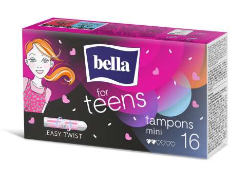 Tampony Bella for Teens - Mini, 16 ks