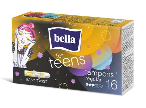 Tampony Bella for Teens - Regular, 16 ks