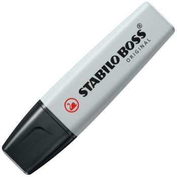 Zvýrazňovač STABILO BOSS ORIGINAL - pastelově šedý