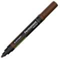 Permanentní popisovač Centropen 8566 - kulatý hrot, hnědý