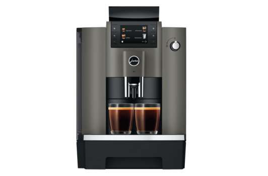 Automatický kávovar JURA W4 – 15 bar, 10 receptur, barevný displej, Dark Inox
