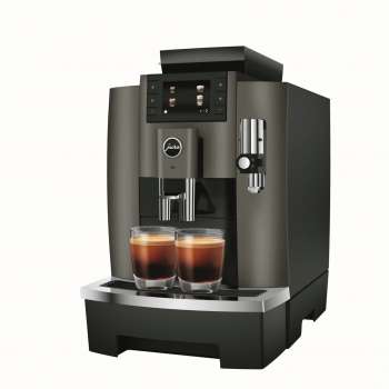 Automatický kávovar JURA W8 – tlak 15 bar, 17 specialit, barevný displej, Dark Inox