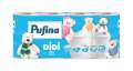 Toaletní papír Pufina Didi Alba White - 3vrstvý, bílý, 17,6 m, 8 rolí
