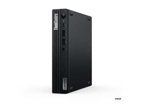 Počítač Lenovo ThinkCentre M75q Gen 5 – 16 GB RAM, SSD 512 GB, Ryzen 5 Pro, Windows 11 Pro, černý