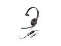 Náhlavní souprava HP Poly Blackwire 5210 – USB-C, 3,5 mm jack, mono, černá