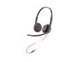 Náhlavní souprava HP Poly Blackwire C3225 – 3,5 mm jack, stereo, certifikace Teams, černá