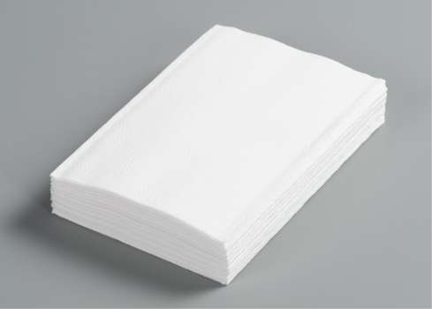 Papírové ubrousky Officeo Interfold - 21 x 16,5 cm, 2vrstvé, bílé, 8000 ks