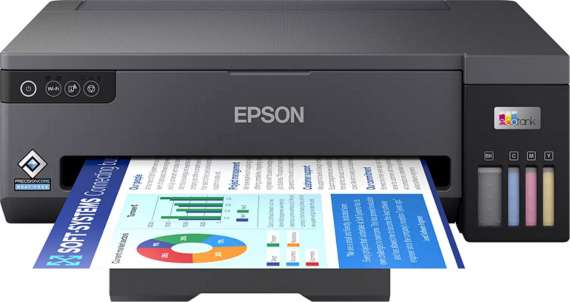 Inkoustová tanková tiskárna Epson EcoTank L11050 – A3, barevný tisk, Wi-Fi, černá