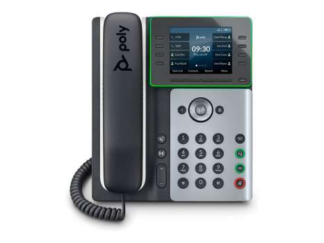 IP telefon HP Poly Edge E300 – identifikace volajícího, šedý