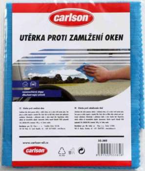 Utěrka proti zamlžení oken Carlson - modrá