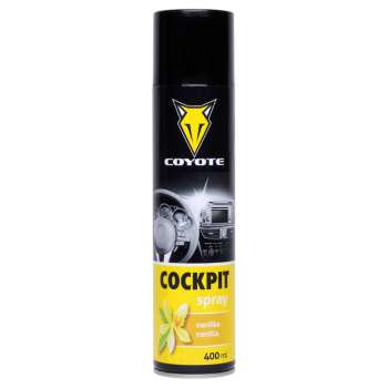 Coyote Cockpit ve spreji - vanilka, 400 ml