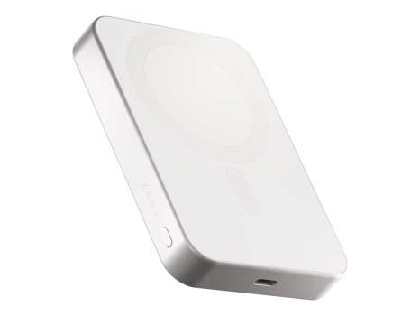 Bezdrátová powerbanka ZENS Pro 1 – slim, 10000 mAh, 15 W, USB-C, bílá
