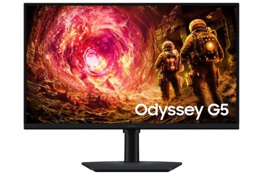 Počítačový herní monitor Samsung Odyssey G5 LS27FG502EUXEN – 27", IPS, QHD, 180 Hz, černý
